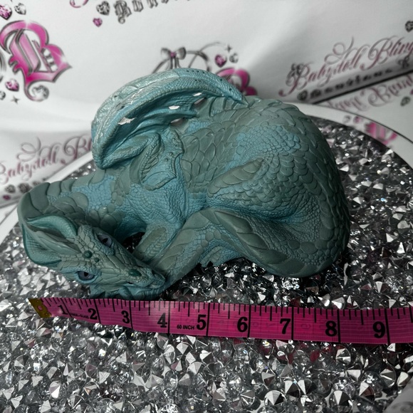 Windstone editions hollywood California Blue Dragon Figurine realistic heavy - Picture 6 of 10